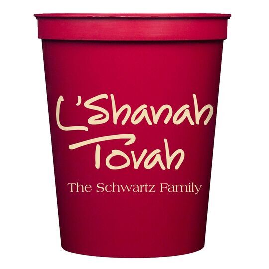 Studio L'Shanah Tovah Stadium Cups