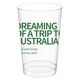 Vacation Dreams Clear Plastic Cups Image 2 of 4