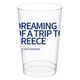 Vacation Dreams Clear Plastic Cups Image 1 of 4