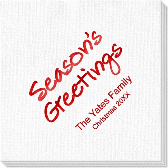 Studio Season's Greetings Deville Napkins
