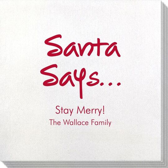 Studio Santa Says Bamboo Luxe Napkins