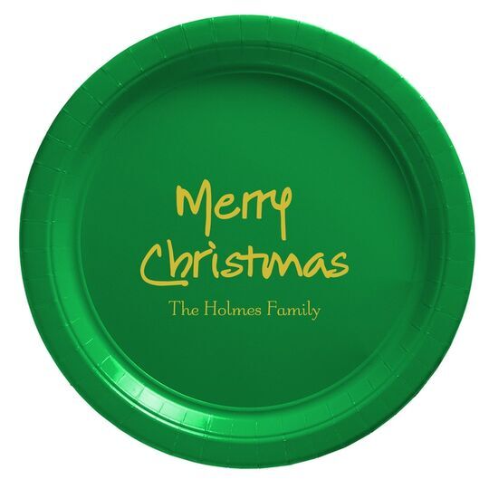 Studio Merry Christmas Paper Plates