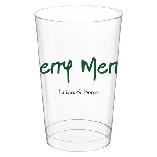 Studio Merry Merry Clear Plastic Cups