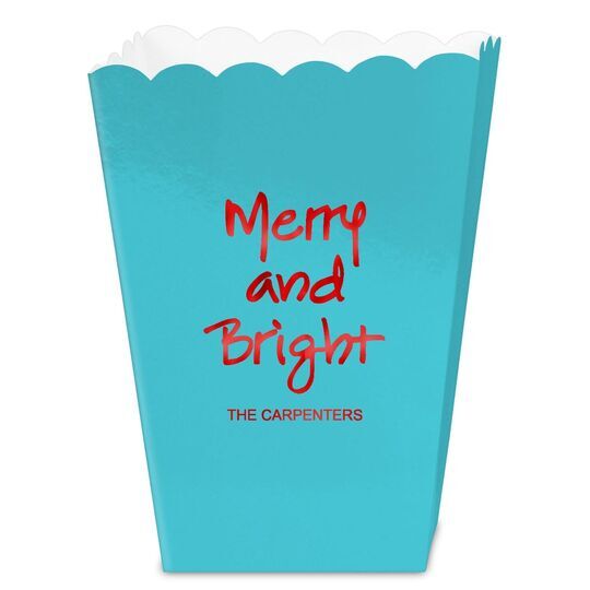 Studio Merry and Bright Mini Popcorn Boxes