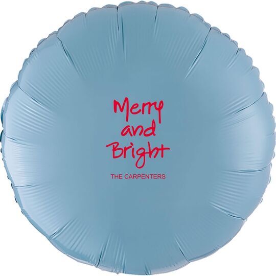 Studio Merry and Bright Mylar Balloons