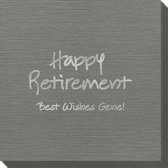 Studio Happy Retirement Bamboo Luxe Napkins