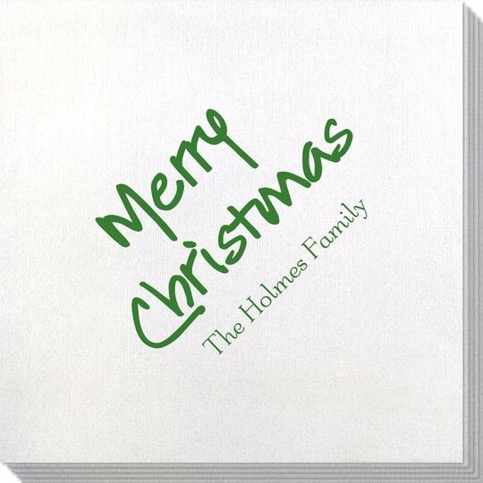 Studio Merry Christmas Bamboo Luxe Napkins