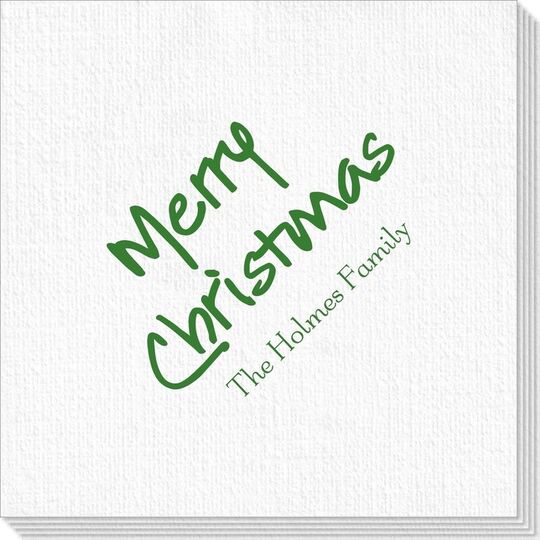 Studio Merry Christmas Deville Napkins
