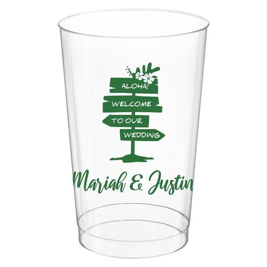 Wedding Stadium Cup : Printed Samples - 16oz Plastic Cup 02