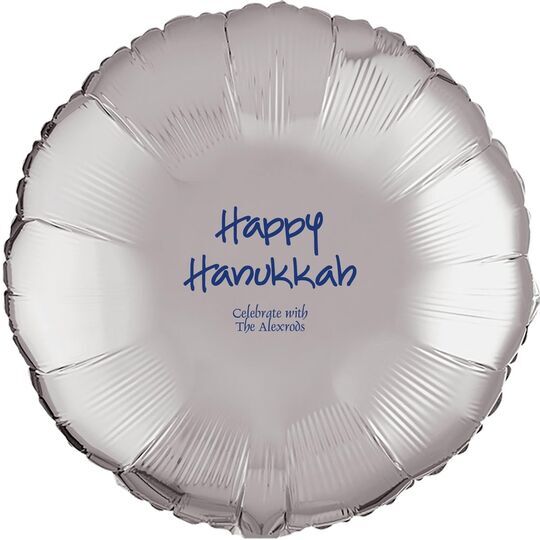 Studio Happy Hanukkah Mylar Balloons