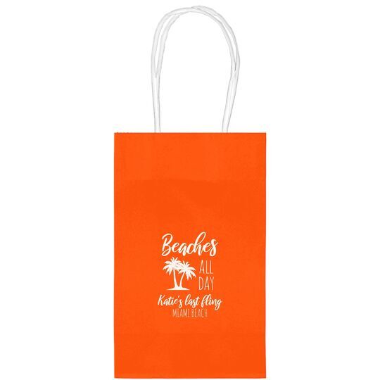 Beaches All Day Medium Twisted Handled Bags