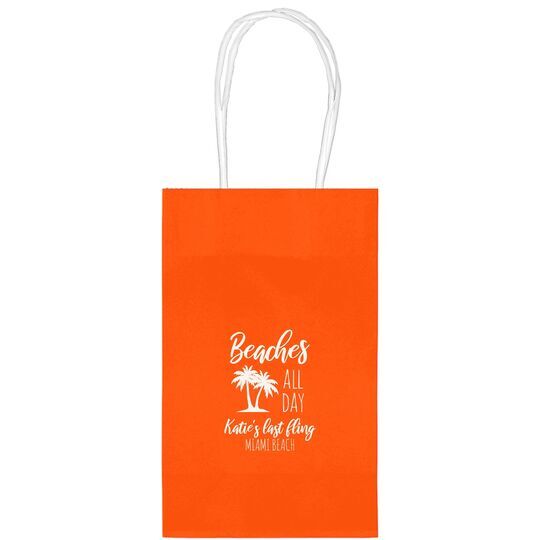 Beaches All Day Medium Twisted Handled Bags