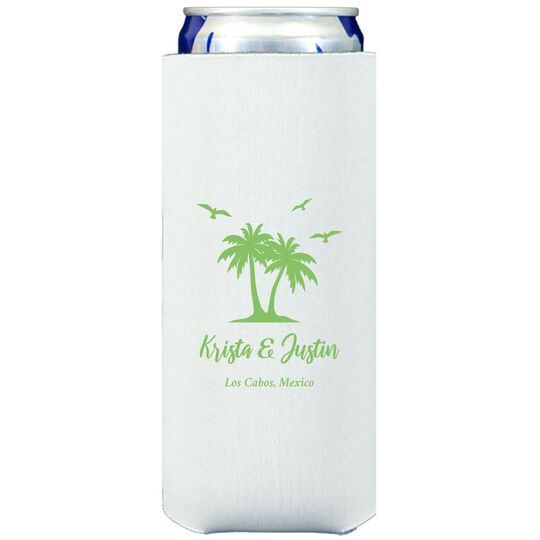 Palm Tree Island Collapsible Slim Huggers