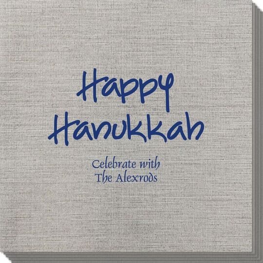 Studio Happy Hanukkah Bamboo Luxe Napkins