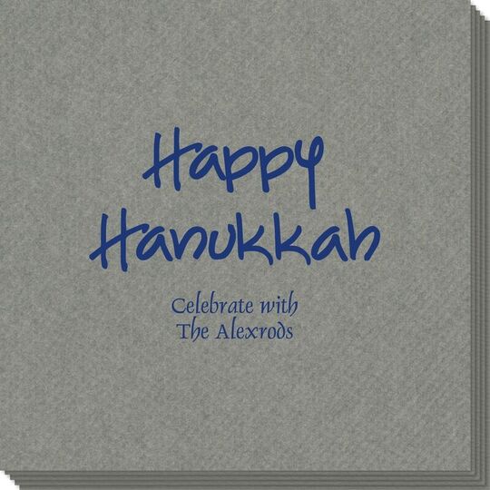 Studio Happy Hanukkah Linen Like Napkins