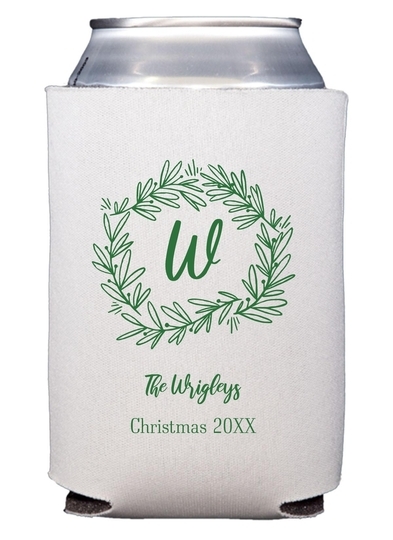 Initial Wreath Collapsible Huggers