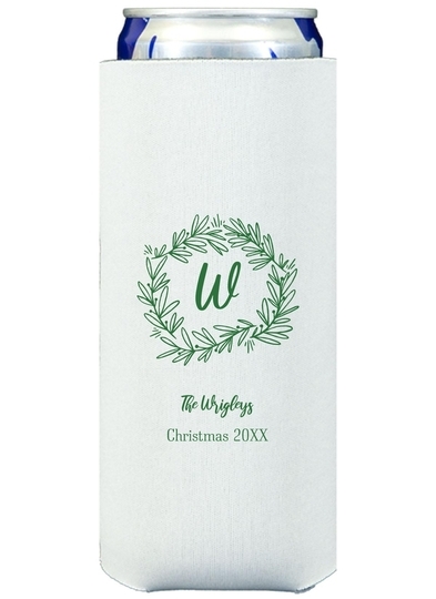 Initial Wreath Collapsible Slim Huggers