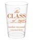 Classic Class of Graduation Clear Plastic Cups Image 1 of 3