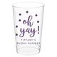 Confetti Dots Oh Yay! Clear Plastic Cups Image 3 of 5