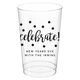 Confetti Dots Celebrate Clear Plastic Cups Image 3 of 17