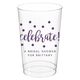 Confetti Dots Celebrate Clear Plastic Cups Image 4 of 17