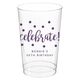 Confetti Dots Celebrate Clear Plastic Cups Image 6 of 17