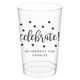 Confetti Dots Celebrate Clear Plastic Cups Image 8 of 17