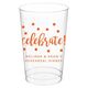 Confetti Dots Celebrate Clear Plastic Cups Image 10 of 17