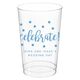 Confetti Dots Celebrate Clear Plastic Cups Image 11 of 17