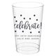 Confetti Dots Celebrate Clear Plastic Cups Image 12 of 17