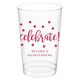 Confetti Dots Celebrate Clear Plastic Cups Image 15 of 17