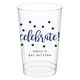 Confetti Dots Celebrate Clear Plastic Cups Image 16 of 17