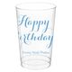Darling Happy Birthday Clear Plastic Cups Image 1 of 2