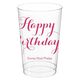 Darling Happy Birthday Clear Plastic Cups Image 2 of 2
