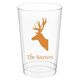 Deer Buck Clear Plastic Cups Image 1 of 3