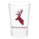 Deer Buck Clear Plastic Cups Image 2 of 3