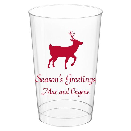 Deer Park Clear Plastic Cups
