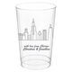 Design Your Own Skyline Clear Plastic Cups Image 1 of 2