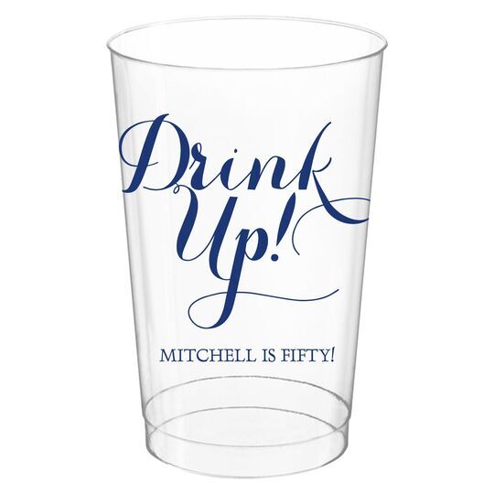 Drink Up Clear Plastic Cups