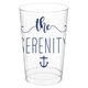 Family Anchor Clear Plastic Cups Image 1 of 2