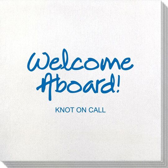 Studio Welcome Aboard Bamboo Luxe Napkins