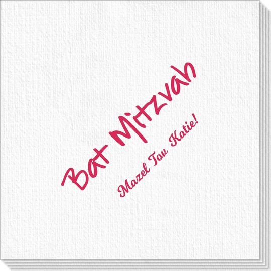 Studio Bat Mitzvah Deville Napkins