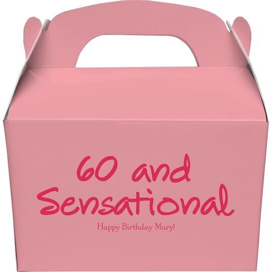 Studio 60 and Sensational Gable Favor Boxes