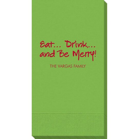 Studio Eat, Drink Be Merry Guest Towels