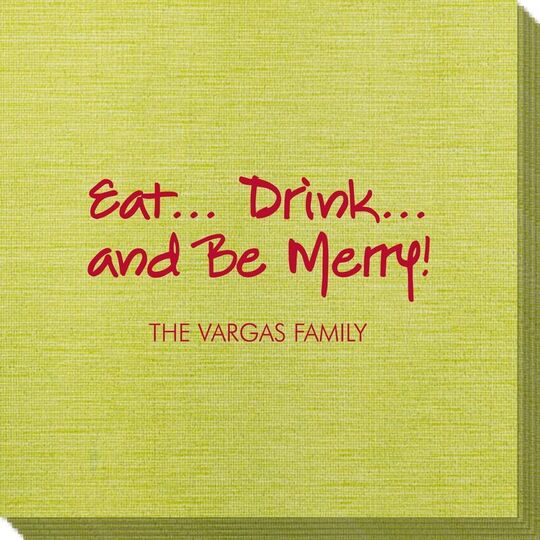 Studio Eat, Drink Be Merry Bamboo Luxe Napkins