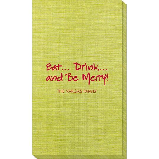 Studio Eat, Drink Be Merry Bamboo Luxe Guest Towels
