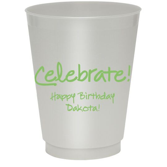 Studio Celebrate Colored Shatterproof Cups