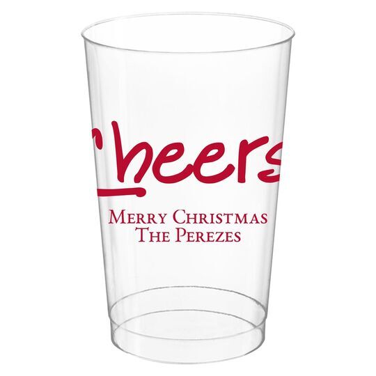 Studio Cheers Clear Plastic Cups
