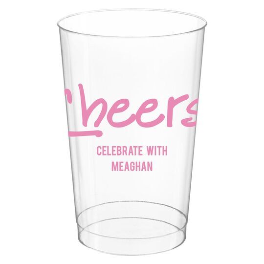 Studio Cheers Clear Plastic Cups