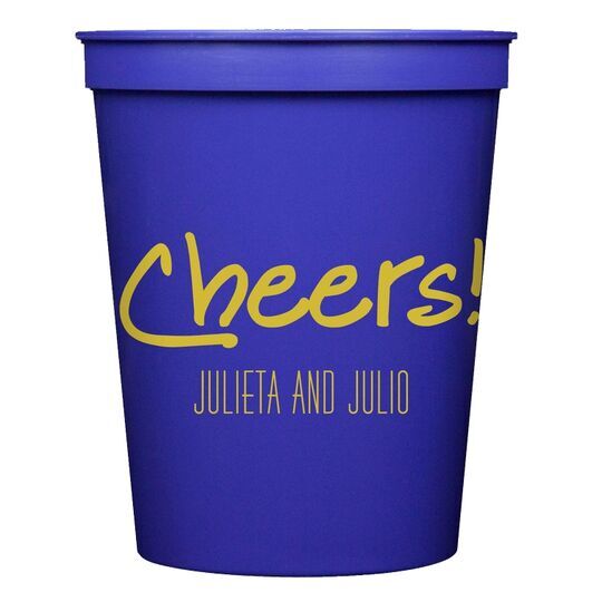 Studio Cheers Stadium Cups